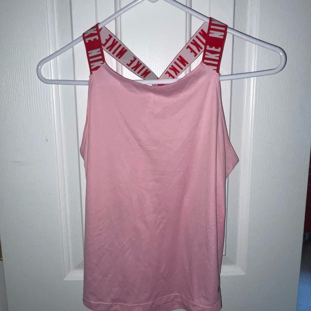 Nike Pink Racerback Tank Top Athletic Style